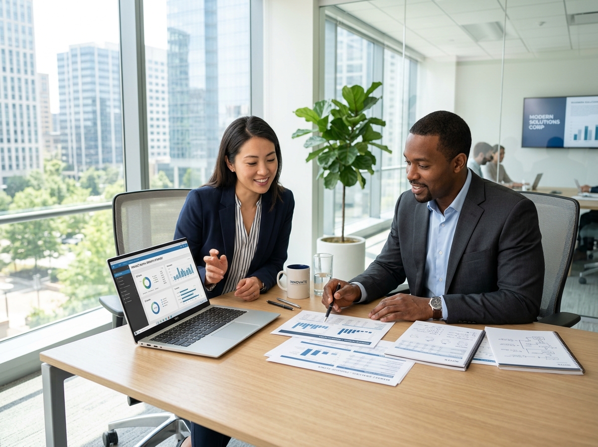Small business accounting consultation